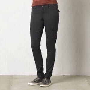 PrAna Black Meme Cargo Pants Sz 12